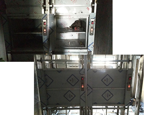 电梯施工工地